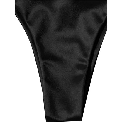 Bikini brasiliano donna Halter Satin