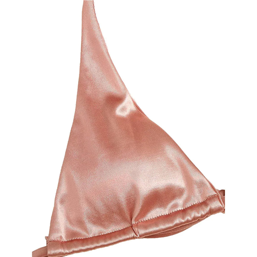 Bikini brasiliano donna Halter Satin