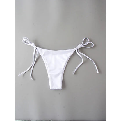 Bikini brasiliano donna Halter Satin